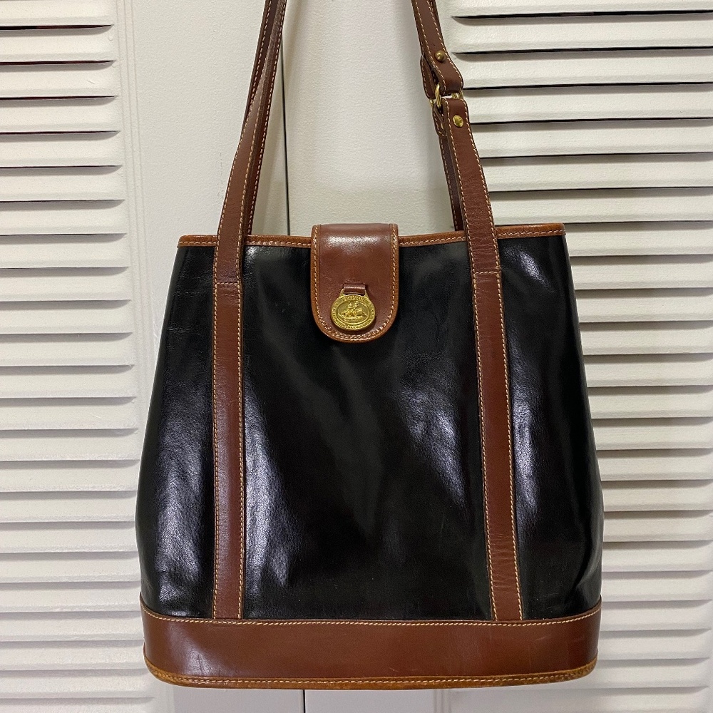 Brahmin Vintage Tuscan Bucket Tote